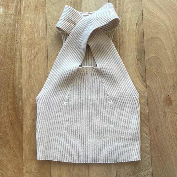 Pale pink crop top - Picture 4 of 6